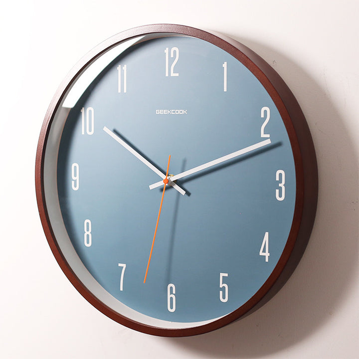 minimalist silent wall clock