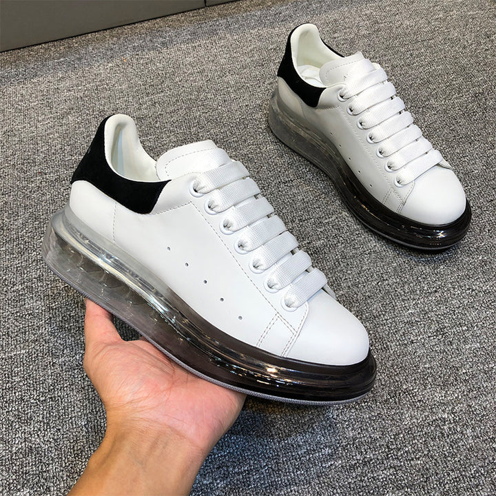 Casual Elevated Platform Transparent Sneakers