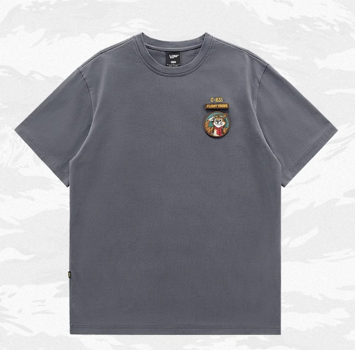 Embroidered Short Sleeve T Shirt For Men